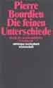 Bourdieu, Die feinen Unterschiede - Copyright: Suhrkamp Verlag, Frankfurt/Main