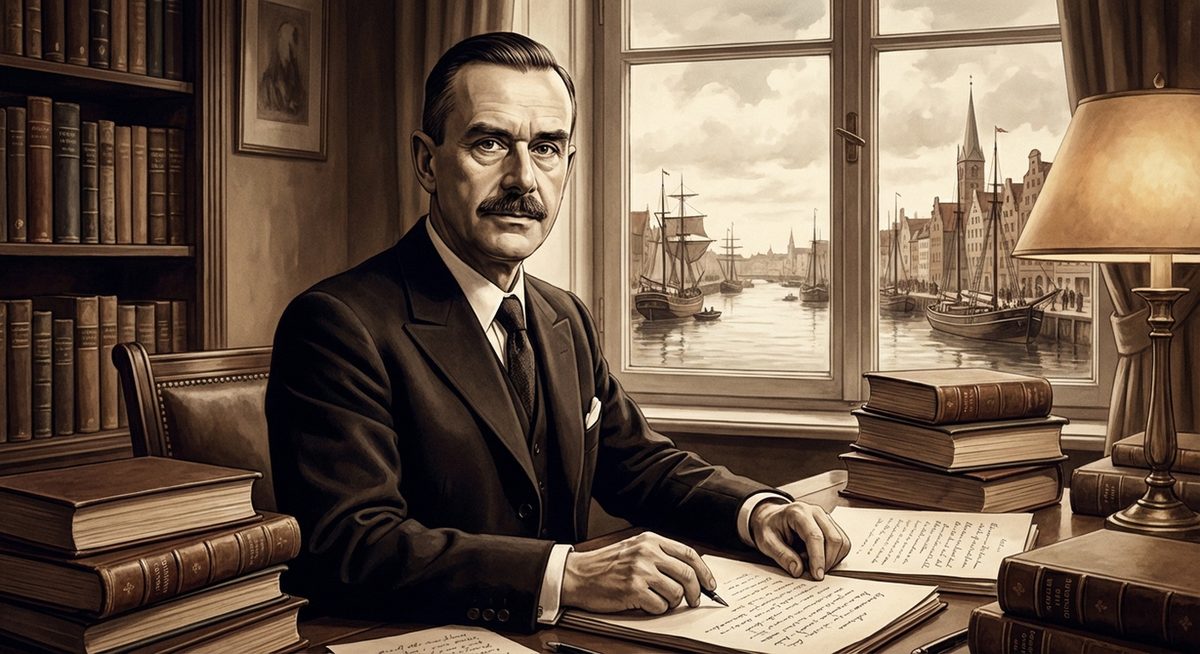 Portrait eines distinguierten Schriftstellers