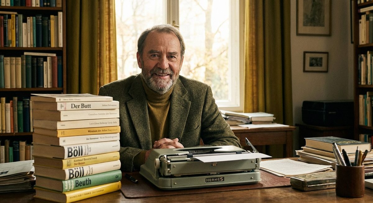 Portrait eines populaeren Romanautors