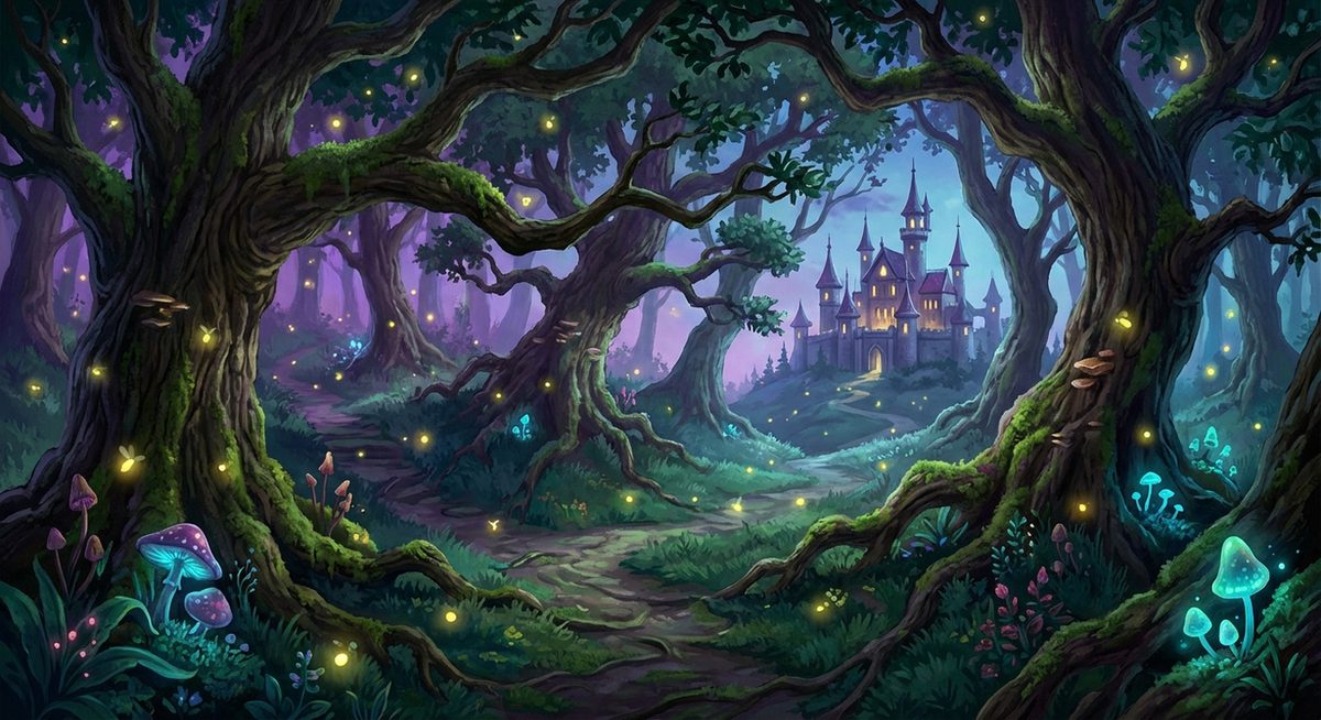 Verwunschener Maerchenwald
