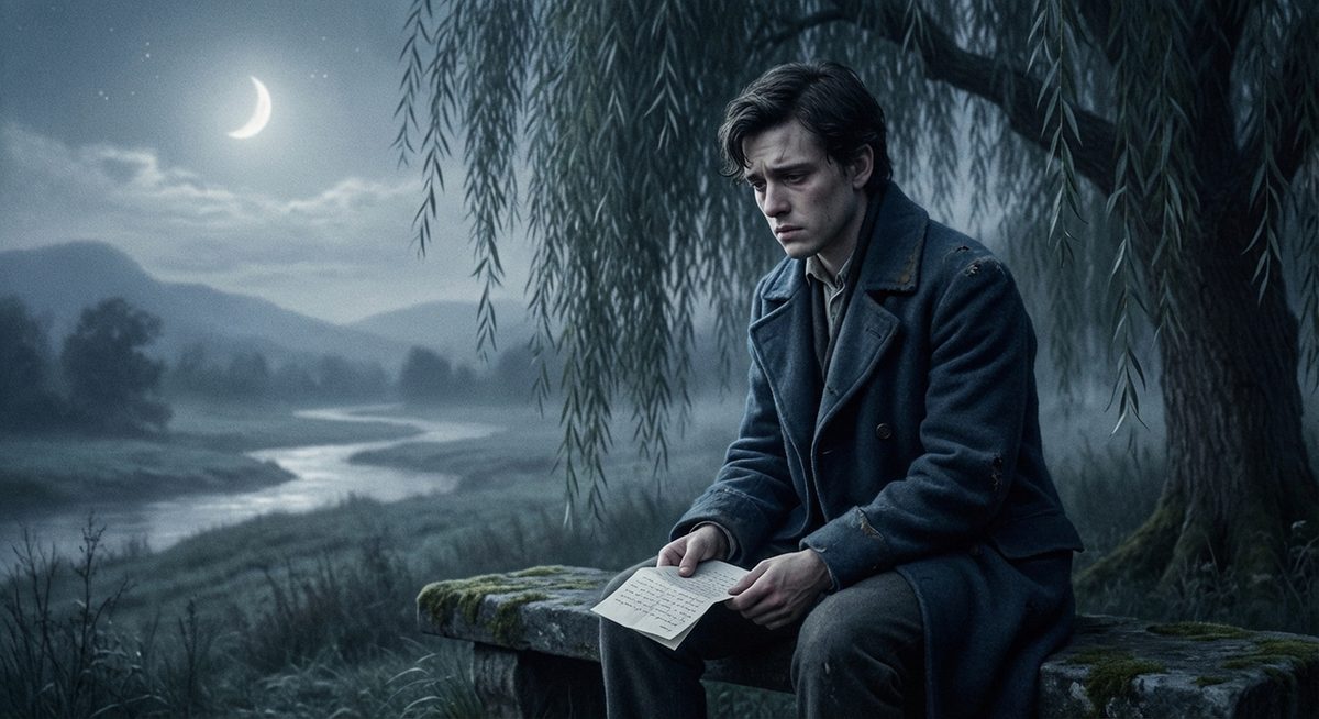 Werther in melancholischer Stimmung